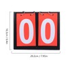 INOOMP 2-Digital Portable Table Top Scoreboard Flipper Scoreboard Score Keeper