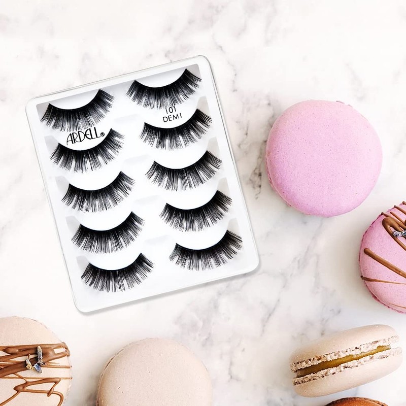 Ardell Adele Natural False Eyelashes 101 Demi Black - Soft,