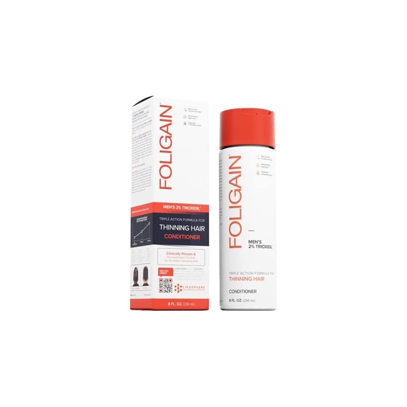 FOLIGAIN Stimulating Conditioner For Thinning Hair For Men with 2%