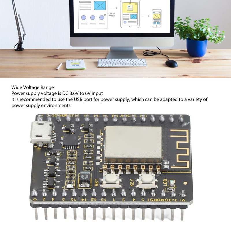 AM 018 WiFi Development Board CP2104 Wireless WiFi Learning Development