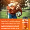 NutraChamps Turmeric Gummies for Adults & Kids with Ginger &