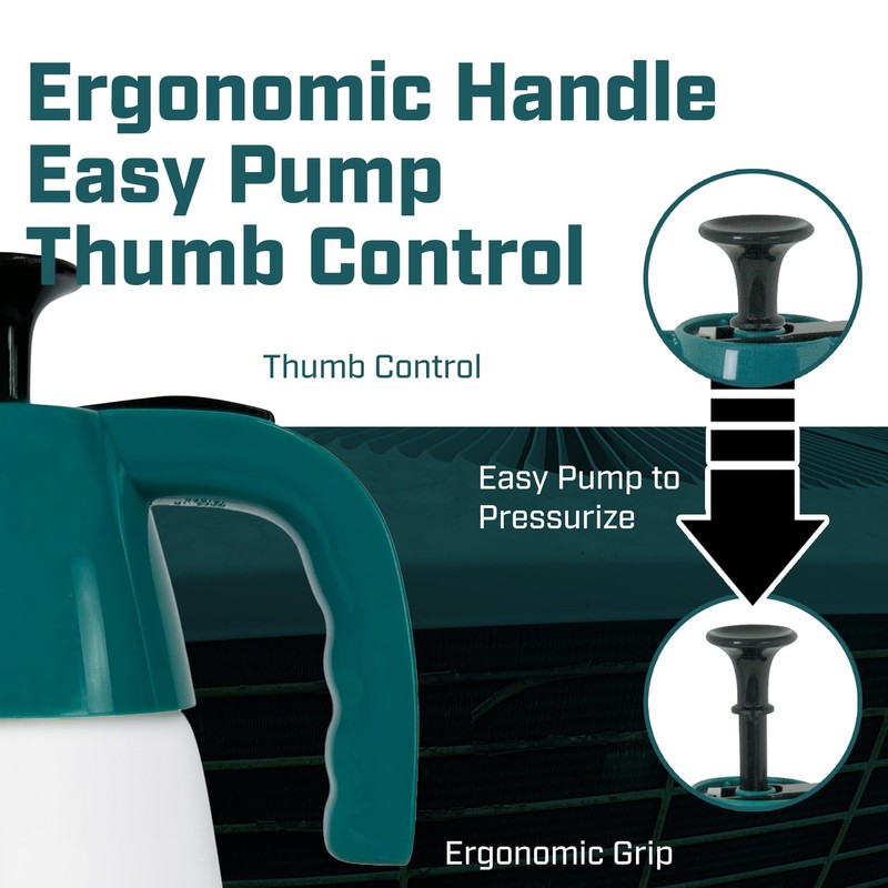 Chapin International 1046 48-Ounce Industrial Cleaner/Degreaser Handheld Pump Sprayer, 48-Ounce,