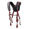 LAUTUS Leather Padded Tool Belt Suspenders w/Chest Strap| Pencil Sleeve|
