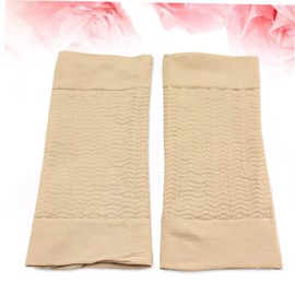 Healeved 3pairs Elastic Compression Arm Sleeves for Women Slimming Upper Arm Shaper for Fitness Tone and Shape Made Stretchy Material for Workout and Everyday Wear