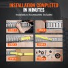 Uimoso E Track Tie Down Rail Kit 34 PCS 5'