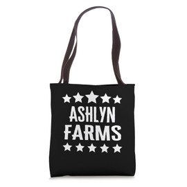Ashlyn Farms Family Reunion Squad First Last Name Tote Bag