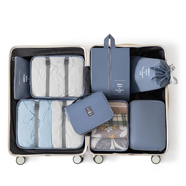8 Set Packing Cubes for Suitcases Travel Luggage Packing Organizers,Travel