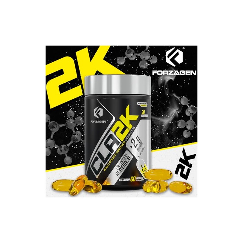 Forzagen | CLA-2K | 2000 mg de Ácido Linoleico Conjugado
