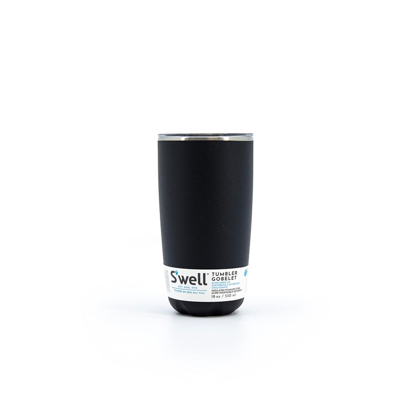 S'well Stainless Steel Tumbler - 18 Fl Oz - Onyx