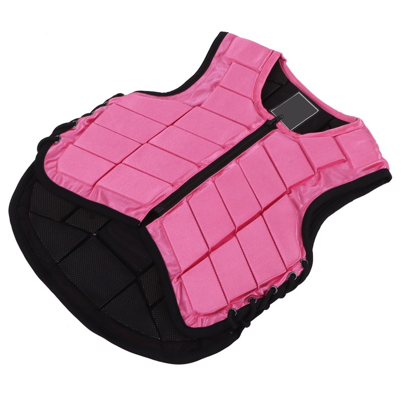 Kids Equestrian Vest Foam Padded Safety Horse Riding Protective Gear
