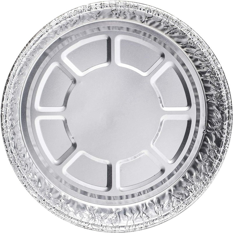 Diplastible (50 count) 8-Inch Disposable Round Aluminum Dutch Oven Liner