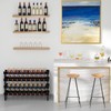 Domax Wine Rack Freestanding Floor - 36 Bottle Wooden Stackable