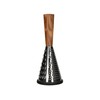 MasterClass Gourmet Cheese Small Vintage-Style Conical Cheese Grater with Wooden