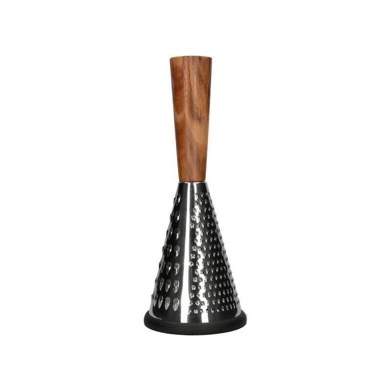 MasterClass Gourmet Cheese Small Vintage-Style Conical Cheese Grater with Wooden