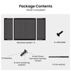 Safoner Premium Adjustable RV Entry Screen Door Grille, Adjusts from