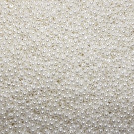 3mm Round Simulated White Pearl Craft Jewelry Beads Pack of 300