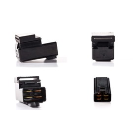 4 Pin Replacement Relay E-T1060-33720 Compatible with Kubota Tractors, Skid Steer, Excavators and Wheel Loaders, Genuine Made in Japan Replacement