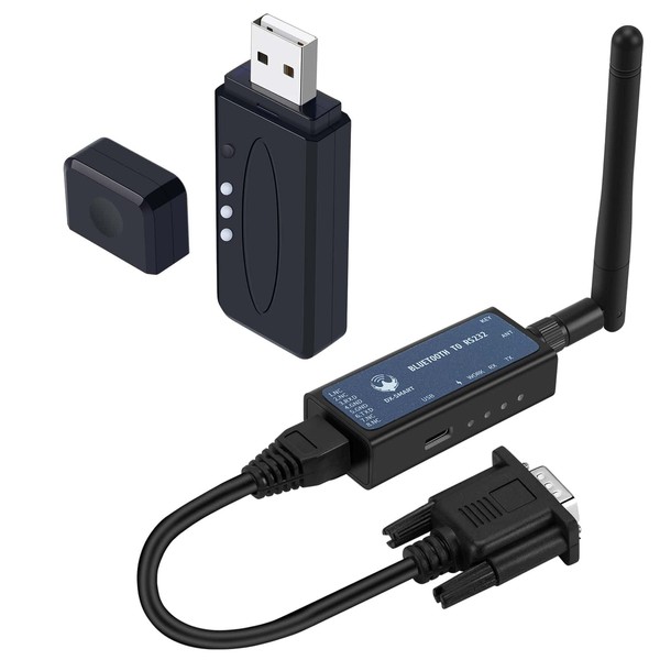 PDDAXLQUE RS232 to Bluetooth Serial Adapter CP26 - Industrial Wired