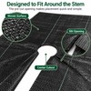 Weed Barrier Mats for Garden & Landscaping – 10-Pack 0.6×0.6M