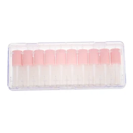 Baluue Visible Lip-glaze Bottles Pcs Lip Gloss Tube Set Compact Lightweight for Travel