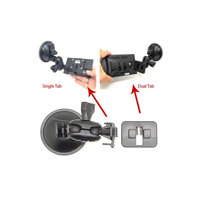 LycoGear Enhancd Strong Car Windshield Suction Cup Mount Compatible with