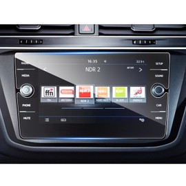 SHAOHAO Compatible with VW Tiguan MK2 AD1 2018-2023 /B8 Passat Car Navigation Screen Protector 8 Inch GPS Transparent Protective Film, Scratch-Resistant 9H Anti-Fingerprint GPS Navigation Film