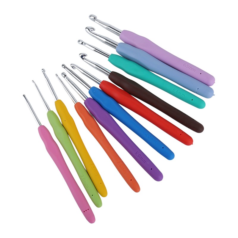 31 Piece Crochet Hooks Set Professional Ergonomic Crochet Hooks with