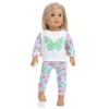 JustAskJoyce Collection/Nightwear Nightwear, Pant Style, Butterfly's for American Girl Dolls