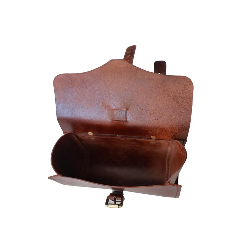 american blue Women Men Leather Saddle Bag Bicycle Accessories Bag