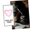 FOMIYES Versatile Crystal Nail Dappen Cup for Acrylic Nails Art