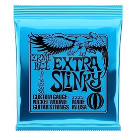 Ernie Ball Extra Slinky Nickel Wound Electric Guitar Strings 8-38