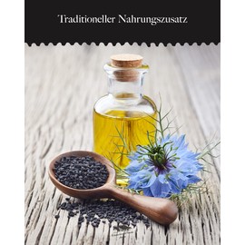 Kräuterhandel Sankt Anton KRÄUTERHANDEL SANKT ANTON - 400 Schwarzkümmelöl Kapseln - 1000 mg Tagesdosis kaltgepresstes Schwarzkümmelöl - Hochdosiert - Vitamin E - Deutsche Premium Qualität