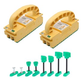 MICROJIG Grr-ripper 2GO 3D Pushblock (Double Pack) and Matchfit Variety Dovetail Hardware for Table Saws, Jointers, Router Table