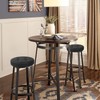baibu Set of 2 Bar Stool Cushions, Super Breathable Round