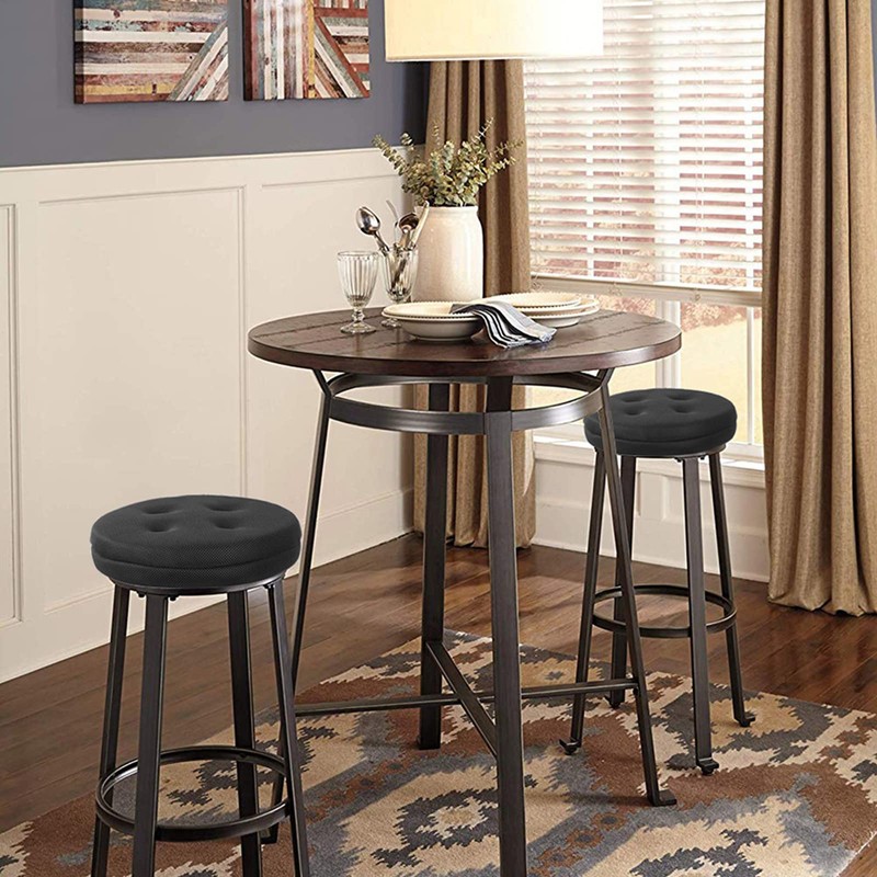 baibu Set of 2 Bar Stool Cushions, Super Breathable Round