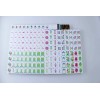 160-Tile 4-Layer Engraved American Mahjong Set with Blush Pink Mat