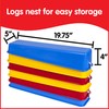 edxeducation Step-a-Logs - Supplies for Physical Play - Indoor and