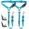 SlowTon 2 in 1 Dog Seatbelts for Cars, 2 Pack