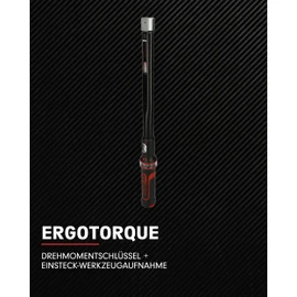 KS Tools 516.1622 ERGOprec torque wrench,QC head, 9x12mm