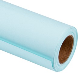 RUSPEPA Light Blue Kraft Paper Roll - 18 inches x 100 feet - Recyclable Paper Perfect for for Crafts, Art, Wrapping, Packing, Postal, Shipping, Dunnage & Parcel