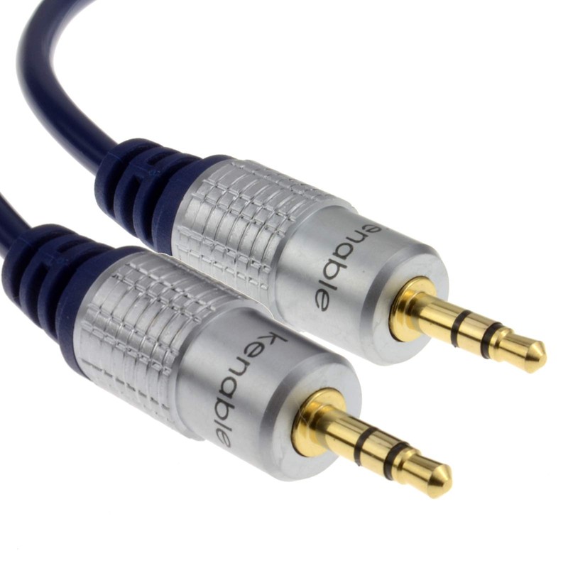 kenable Pure HQ OFC Shielded 3.5mm Stereo Jack to Jack