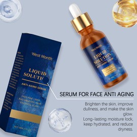 ykubai,Anti Age Face Serum, Age Defense Serum, 30 ml Reduces Fine Lines, Wrinkles & Dark Spots