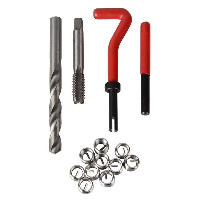 15Pcs Metric Thread Repair Insert Kit M5 M6 M8 M10
