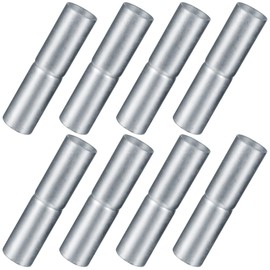 Tandefio 8 PCS Top Rail Sleeve Galvanized Steel Chain Link Fence Top Rail Sleeve for Rail/Pipe (1-3/8" x 6")