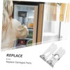 jojofuny Refrigerator Door Handle Support Kit Sturdy Parts Sleek Design