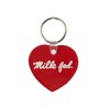Milkfed ICING LOGO HEART KEYCHAIN Women's Red One Size Key