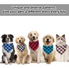 Gofshy Gofshy Boy Dog Bandana Large- Blue Black Dog Scarf