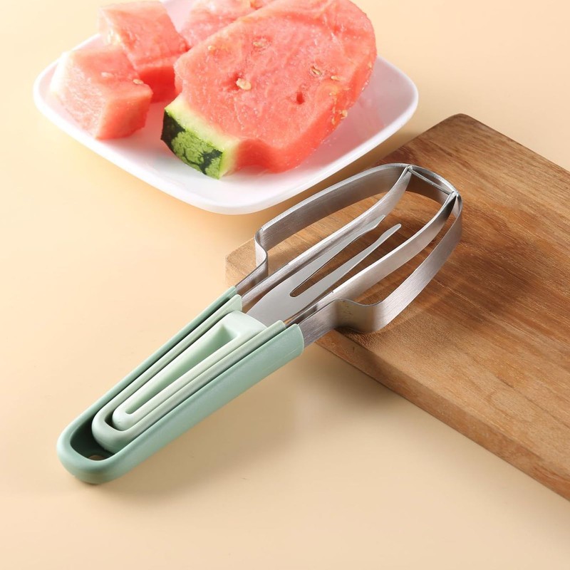 3in1 Watermelon Cutter Slicer Tool, Watermelon Popsicle Cutter, Watermelon Stainless