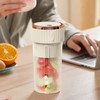 Blender Cup Beige 300ml 1500mAh USB Rechargeable Cordless 22000rpm Smoothie