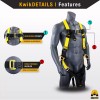 KwikSafety THUNDER 3D Ring Full Body Safety Harness ANSI OSHA